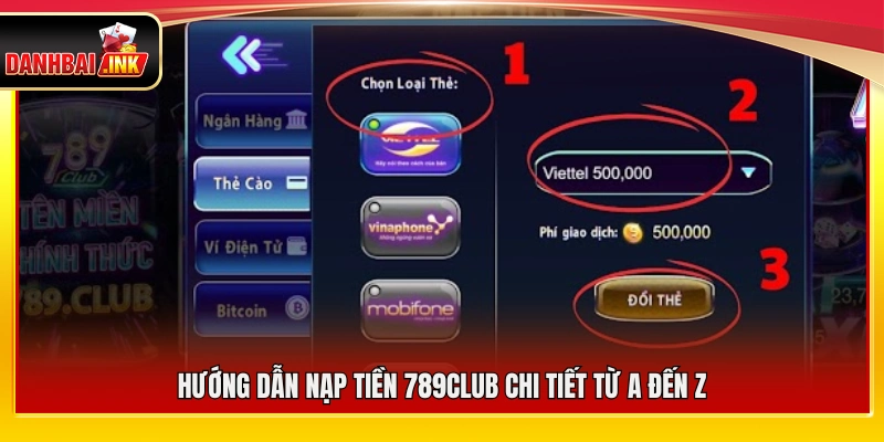 Nạp Tiền 789Club – Quy Trình Thực Hiện An Toàn Và Tiện Lợi 5 Hướng dẫn nạp tiền 789Club đầy đủ từng bước